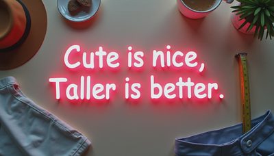 Cute Is Nice. Taller Is Better. Here’s What I Actually Mean by That