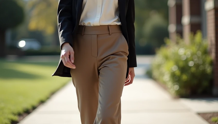 Stylish wide-leg pants outfit on a petite frame that creates balance and elegance