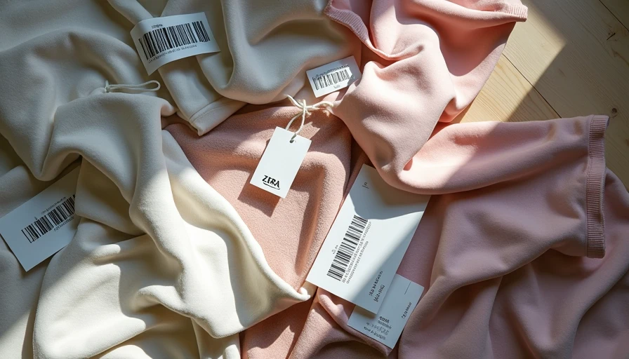 Messy pile of returned Zara and Amazon clothes with tags and receipts on wooden floor, showing common petite shopping mistakes
