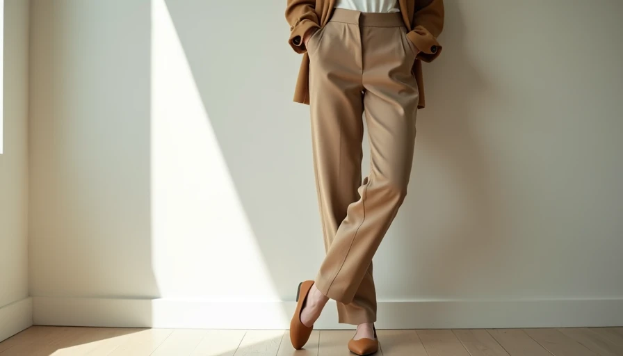 Petite woman wearing a versatile capsule wardrobe outfit for 2026