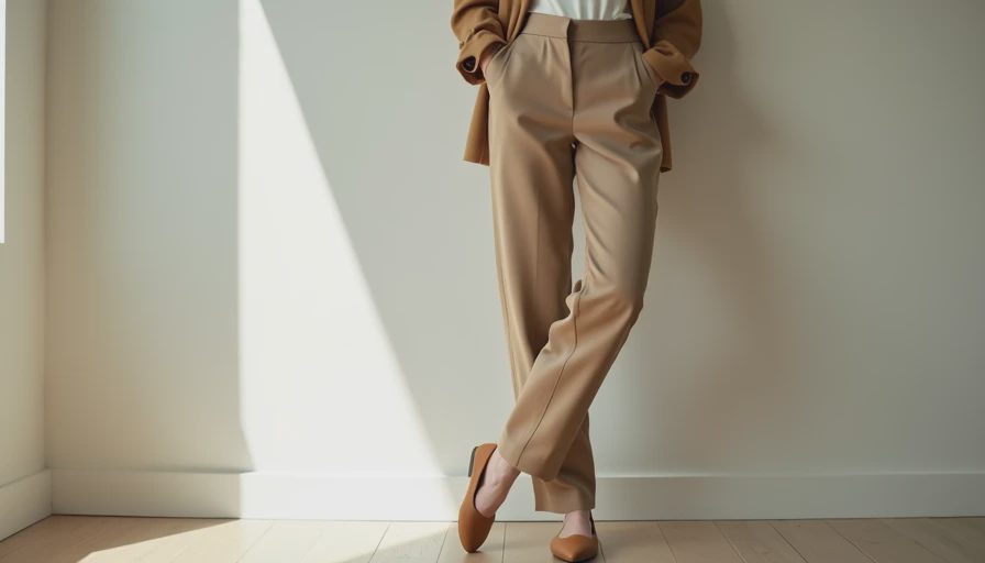One of my go-to capsule outfits Petite woman wearing a versatile capsule wardrobe outfit for 2026