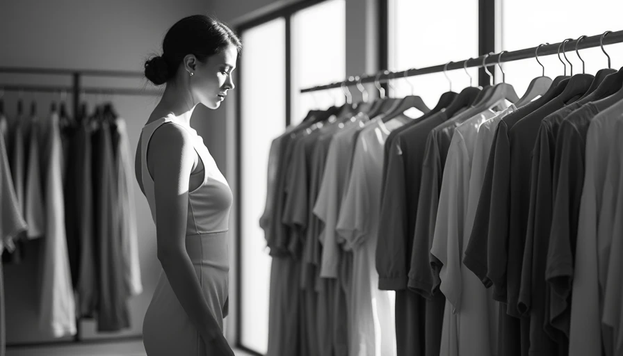 Visual context for petite clothing