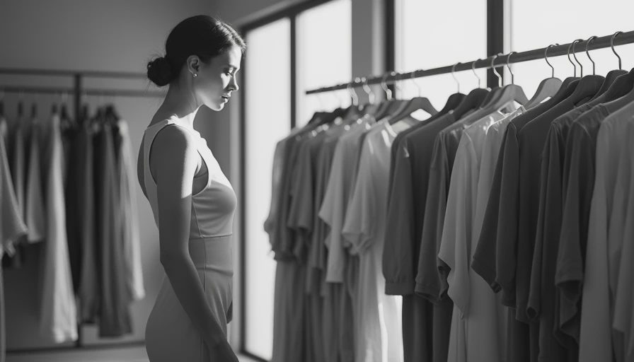 Visual context for petite clothing
