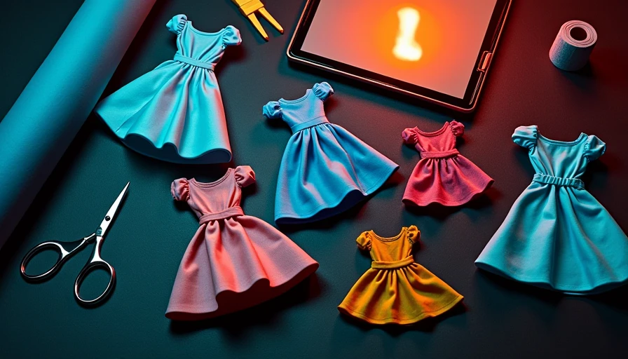 Illustration for petite dress