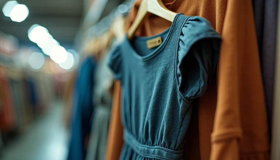 Visual context for thrift store finds for petites