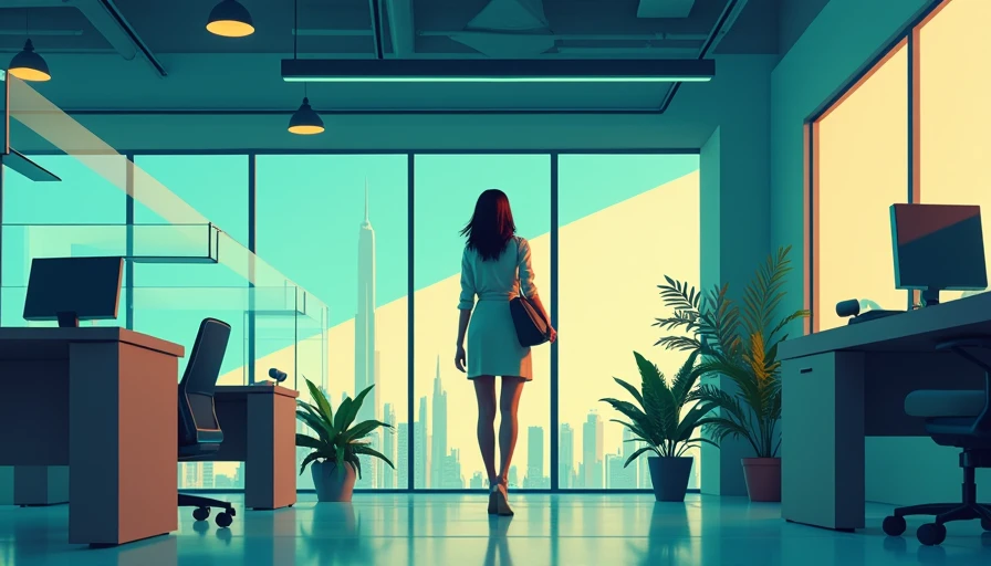 Visual context for petite office outfits for walking