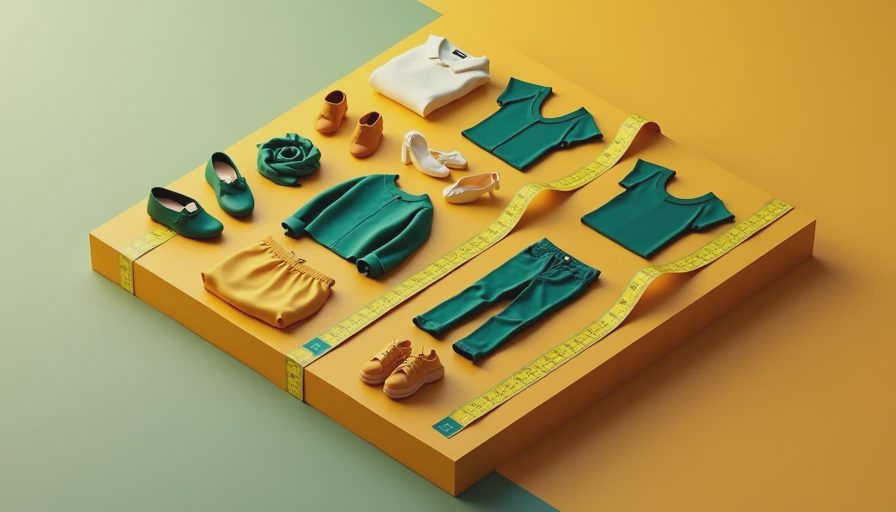 Illustration for capsule wardrobe for petite women